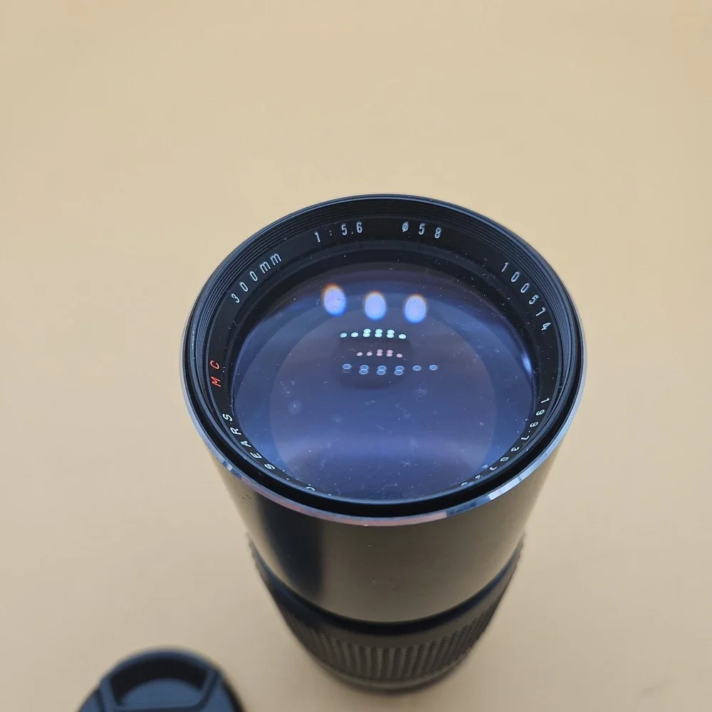 Auto Sears MC 300mm f/5.6 Telephoto Lens Japan 199730730